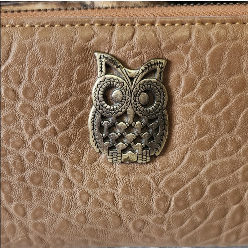 Brown Owl Wallet - Picture 2 of 12